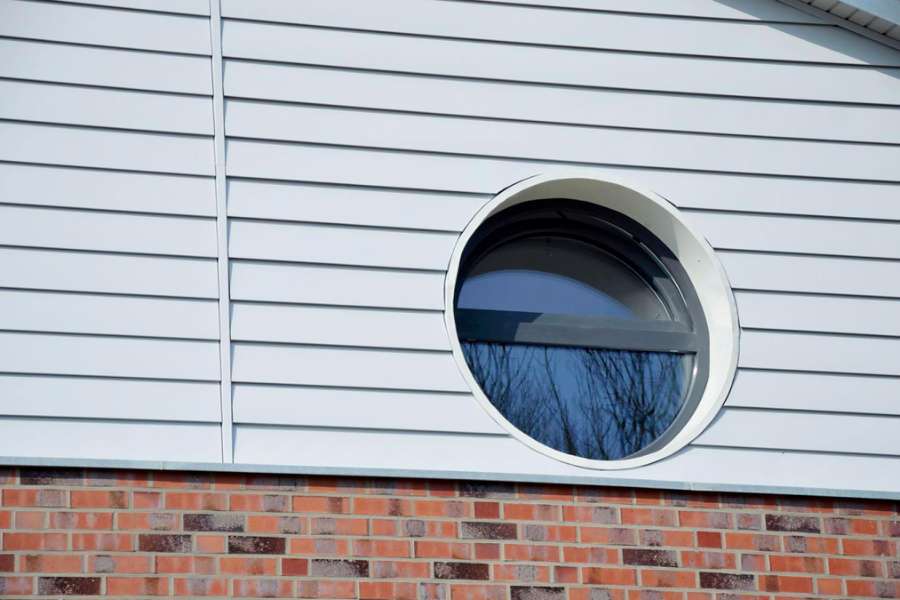 Beboelsesejendom med individuelt facadedesign, Am Hüttenpark, 27442 Gnarrenburg